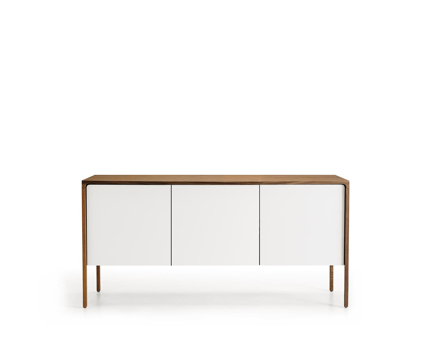 Punt Credenza Tactile Noce Bianco Tactile B 155 3 ante Punt Credenza Tactile Noce Bianco Tactile B 155 3 ante