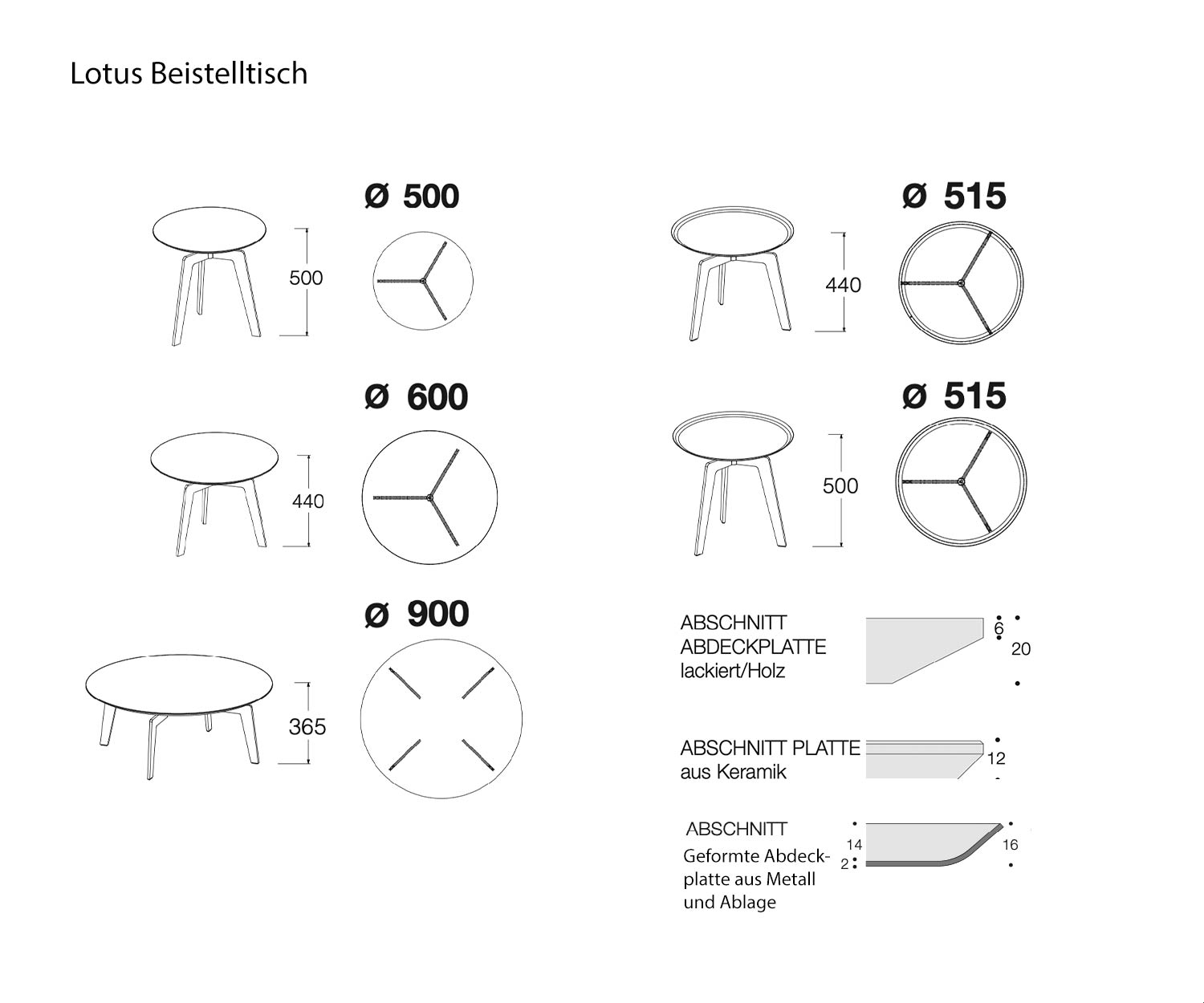 Schizzo delle dimensioni Misure Livitalia Tavolo Lotus Schizzo delle dimensioni Misure Livitalia Tavolo Lotus