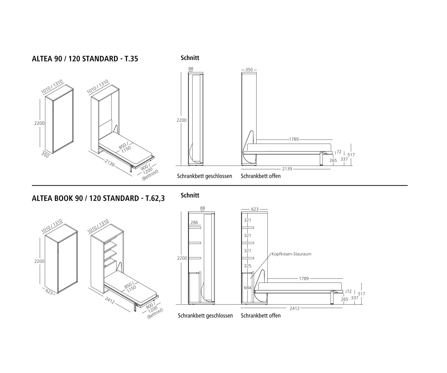 Clei Armadio letti Altea Book sketch3 Clei Armadio letti Altea Book sketch3