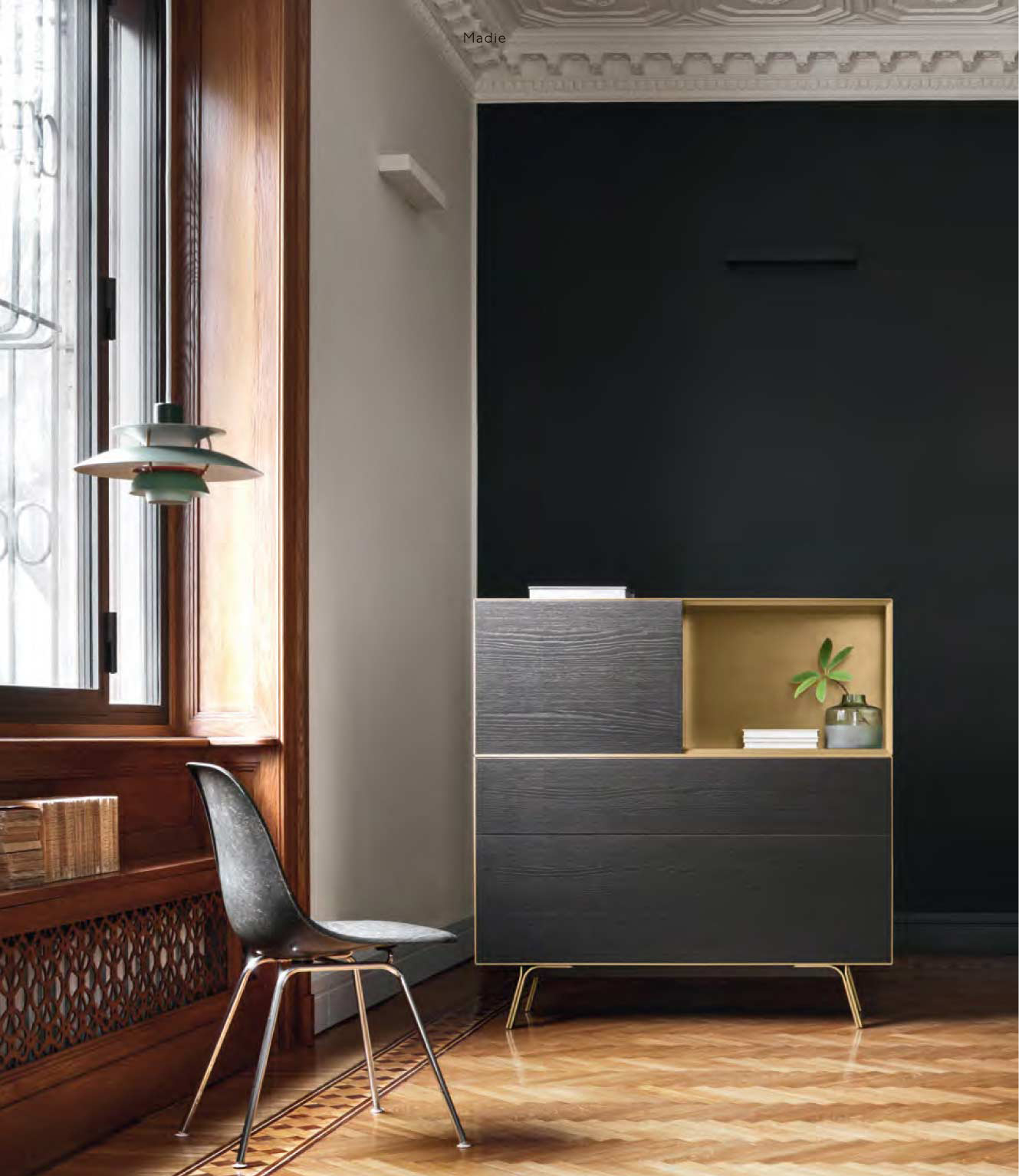 Lavagna in design retrò
