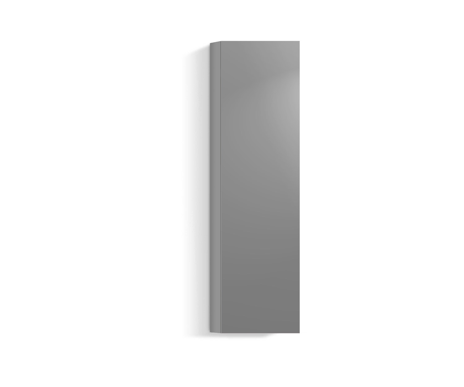 Parete attrezzata di design verticale H160 L45 grigio chiaro330 Parete attrezzata di design verticale H160 L45 grigio chiaro330