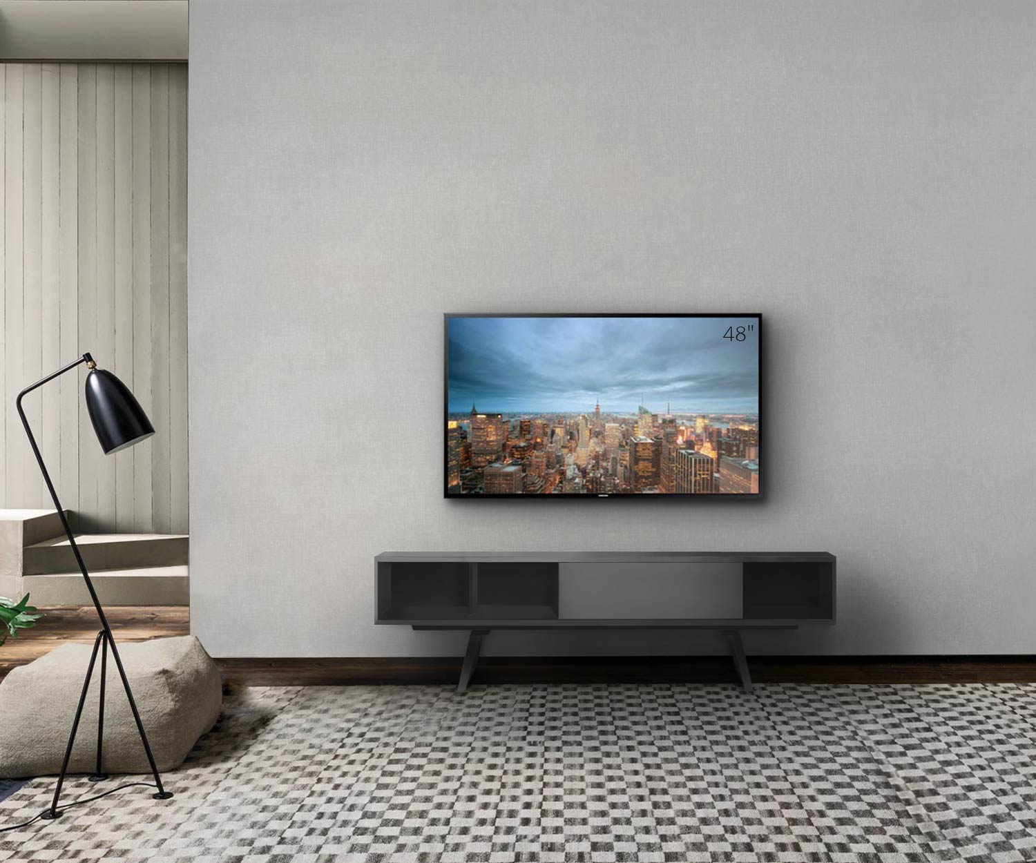 Di alta qualità al2 e klipse 005 Tavola bassa design TV con vano a giorno in grigio scuro Di alta qualità al2 e klipse 005 Tavola bassa design TV con vano a giorno in grigio scuro