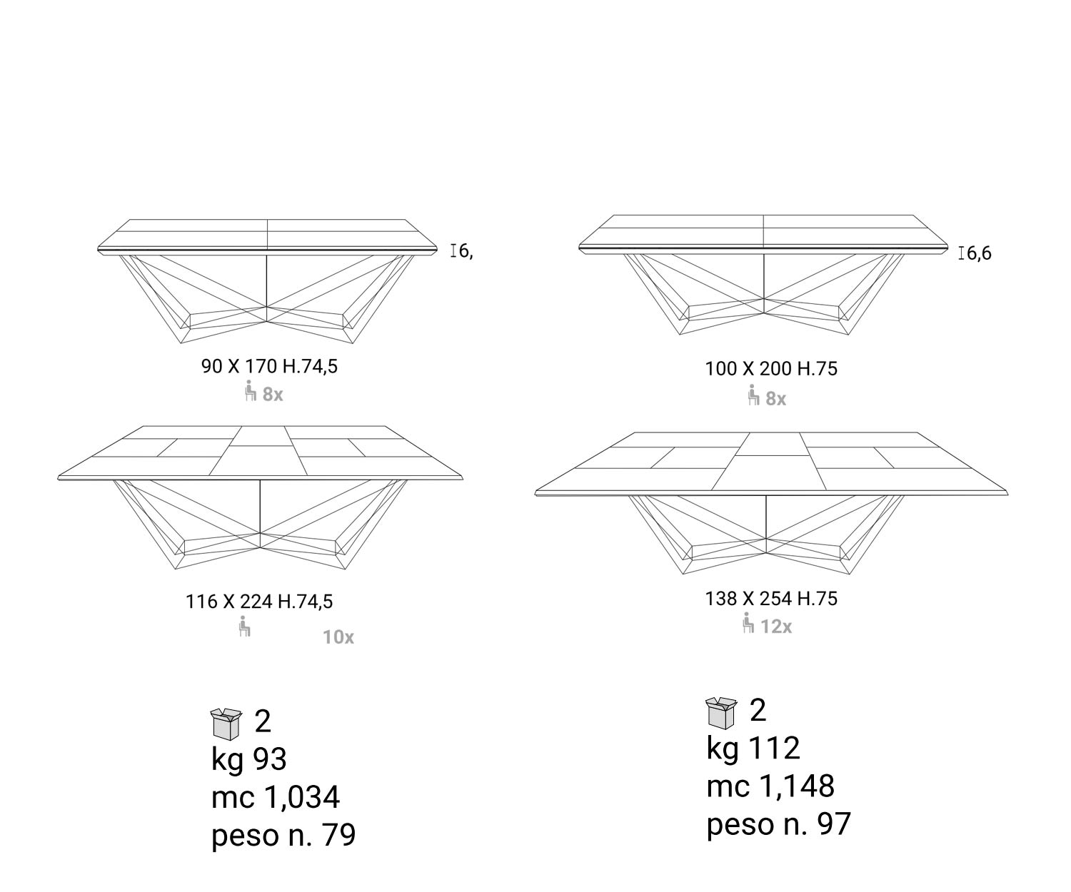 Tavolo da pranzo di design Dettaglio Dimensioni Piano di costruzione Schizzo Dimensioni Specifiche di misura Tavolo da pranzo di design Dettaglio Dimensioni Piano di costruzione Schizzo Dimensioni Specifiche di misura