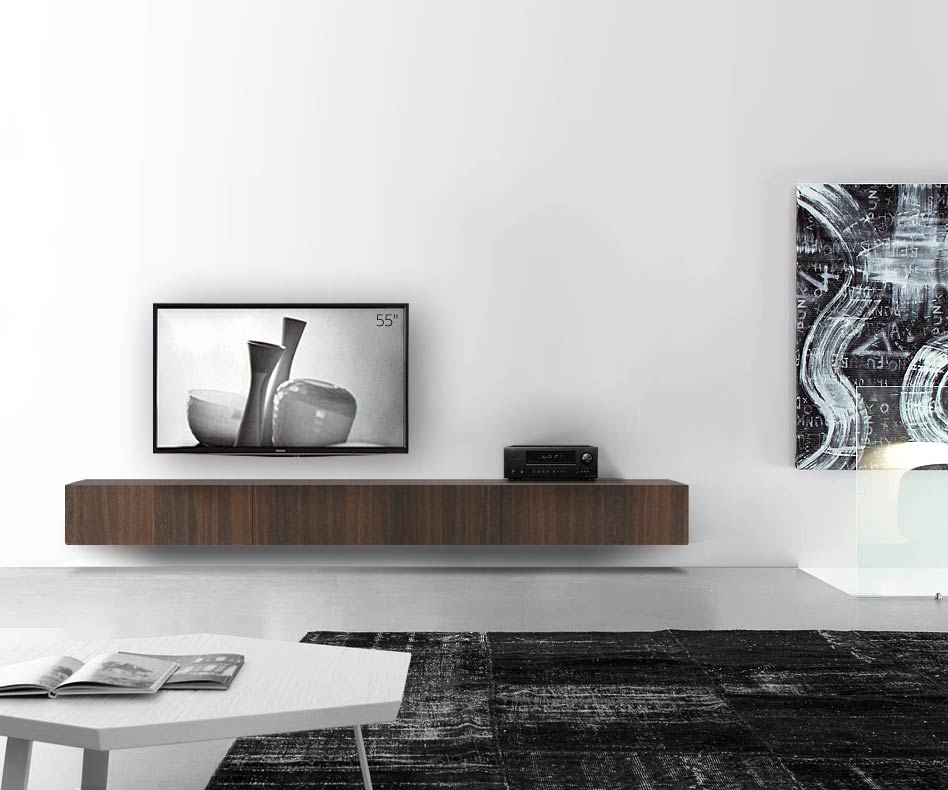 Livitalia Design in legno configuratore a parete 300 cm 32 cm 56 cm rovere marrone Livitalia Design in legno configuratore a parete 300 cm 32 cm 56 cm rovere marrone